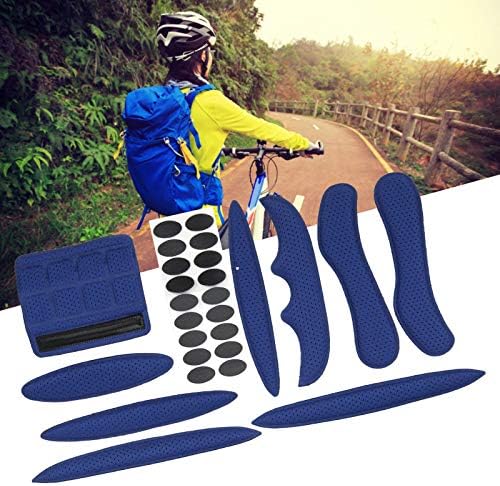Huangxing - Подлога за пена од шлем, Универзален комплет за подлога на шлемови, анти -олизиски велосипед додаток за додаток за шлемови за велосипед