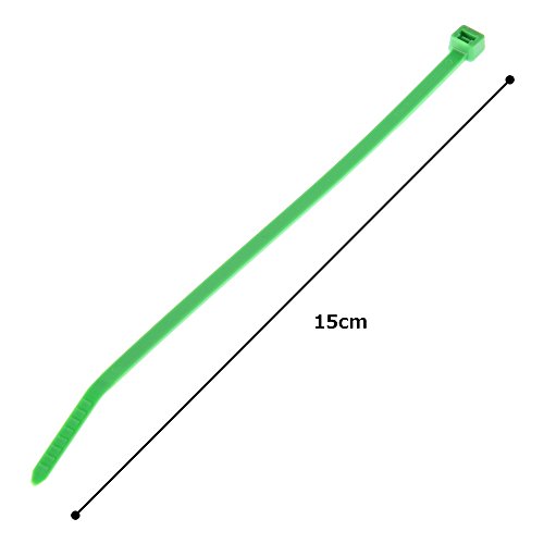 Врза за кабел PAND4S-C5, заклучување, стандард, најлон 6,6, должина од 14,5 инчи, зелена