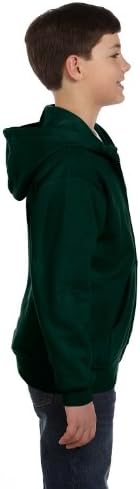 Hanes Girls Comfortblend Ecosmart со џемпер со целосна качулка