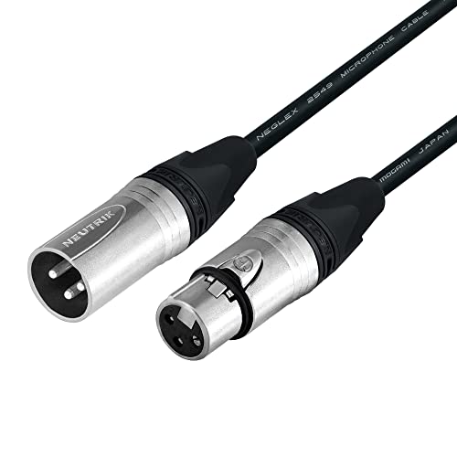Најдобри кабли во светот 3 единици - 4 стапала - Балансиран микрофон кабел прилагодено со употреба
