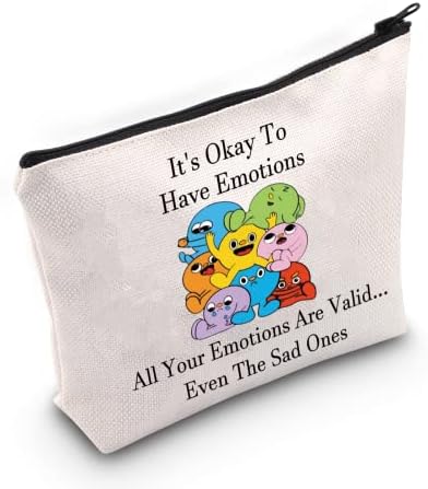 G2tup Менталното Здравје Е Важен Подарок Во Ред Е Да Имате Емоции Торба За Шминка Што Ви Е Важна Козметичка Торба Свесност За Менталното