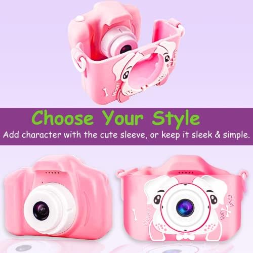 Sensiduct Mini Kids Camera For Girls & Boys- 20MP Дигитална камера за деца и мали деца - Детска селфи камера видео камера, 2,0