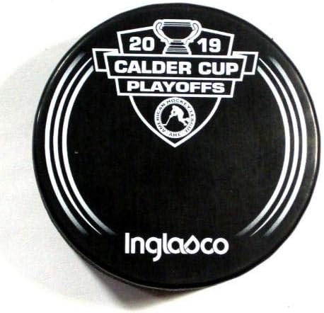 2019 Calder Cup Cup Check Checkers vs Marlies Официјална АХЛ игра Пак - хокеј картички