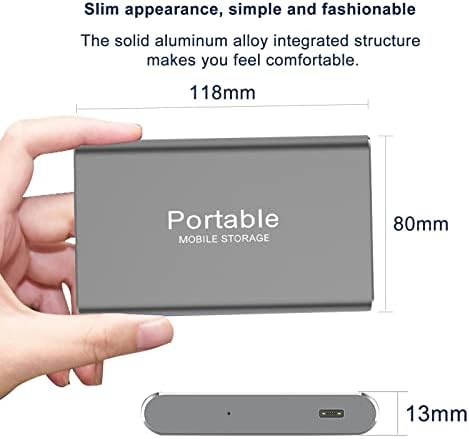 Aoof Мобилен Хард Диск USB3. 1 6T 8T Продолжен Мобилен Хард Диск Со Цврста Состојба Со Голема Брзина Е Погоден за Десктоп Компјутери,