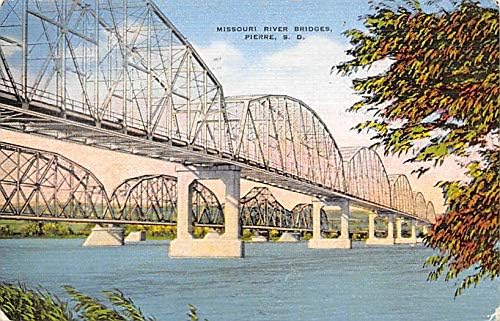 Мост на реката Мисури, Пјер, разгледници на СД Јужна Дакота