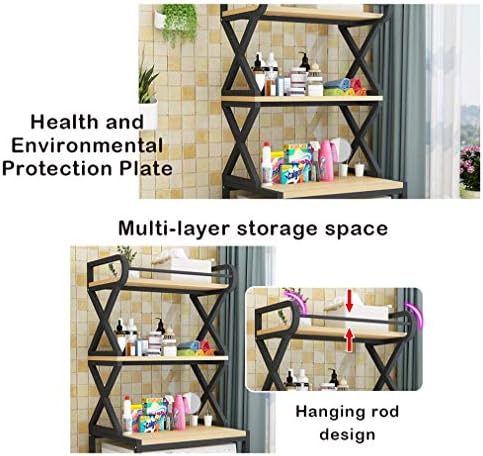 Мултифункционални рамки за складирање на мијалник Hokcus за над тоалетот, подот, со подот, со подот