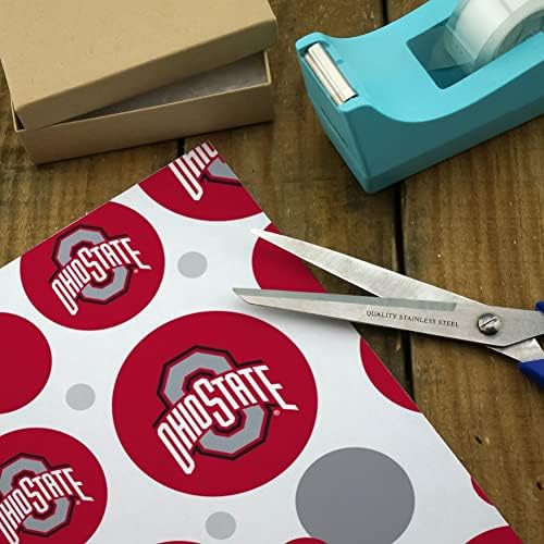 ГРАФИКА &засилувач; ПОВЕЌЕ Основно Лого На Државниот Универзитет Во Охајо Подарок Завиткување Хартија Ролна