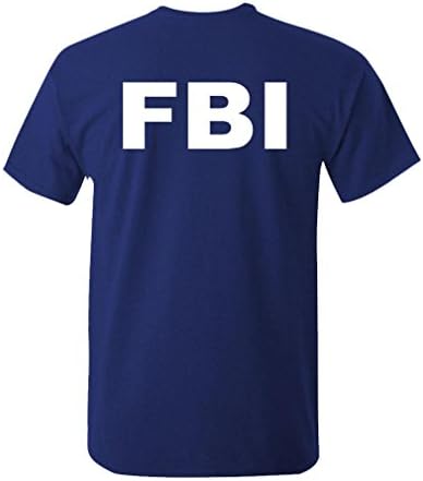 Истрагата на Бирото за должноста на Гузлер ФБИ - Федерална маица со памук за мажи - Федерална федерална маица