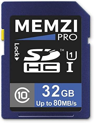 MEMZI PRO 32gb Класа 10 80MB/s Sdhc Мемориска Картичка За Sony Cyber-Shot DSC-WX80, DSC-WX70, DSC-WX60, DSC-WX50, DSC-WX30, DSC-WX10, DSC-WX9,