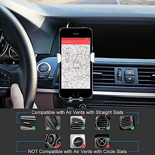 Црвен усни држач за држач за автомобили, монтирање на универзален мобилен телефон за вентилатор за штанд на шофершајбната на контролната табла