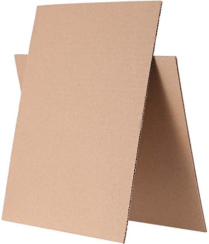 Hakzeon 50pcs 8,5 x 11 инчи брановидна картонска хартија, инсерти од картонски чаршафи, сепаратори на рамни картонски плоштади, хартија