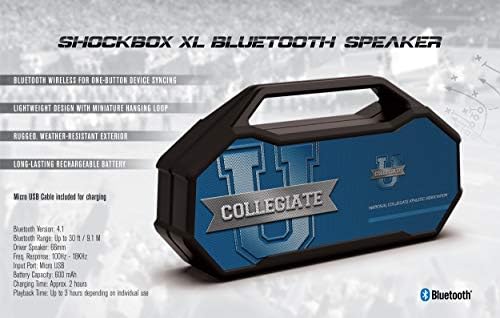 NCAA Arizona State Sun Devils XL безжичен звучник за Bluetooth, боја на тим