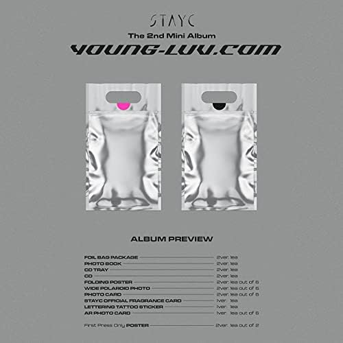 Stayc - Young-luv.com 2 -ри мини албум [Young] ver