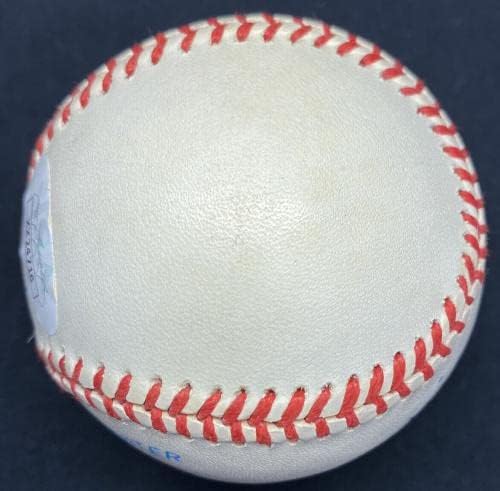 Мики Мантл потпиша бејзбол JSA LOA - Автограмирани бејзбол