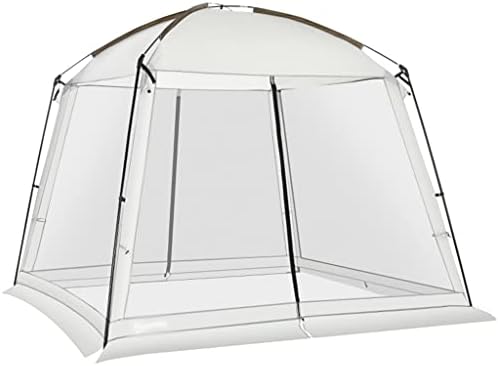 Jahh 10 'x 10' Екран куќички на екранот шатор со 2 врати и носат торба лесно поставување, за активности за кампување на отворено
