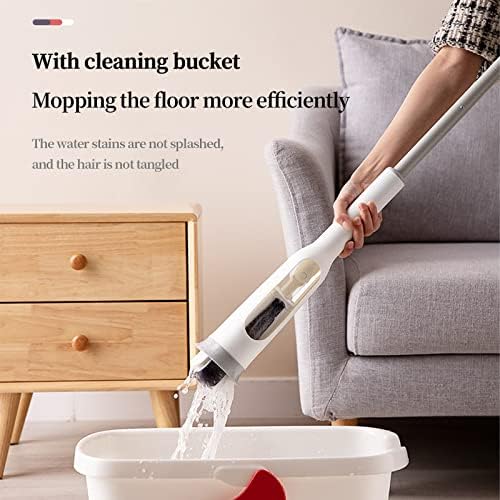 Xunion Horseshoe-тип Shu Cotton Universal Cleaning Mop мрзливо за еднократна употреба Абсорбента за домаќинство Абсорбента МОП Влажна и сув јам EE5