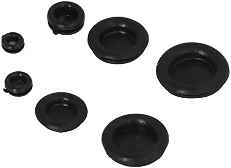 Комплет за гума Громет, Grommet прстени со висока температура од 170 парчиња постави добро запечатување за комерцијална единица за тапа
