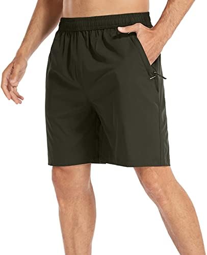 Менс брза суво лесна атлетска атлетска тркачка шорцеви со џеб за патент со мрежи