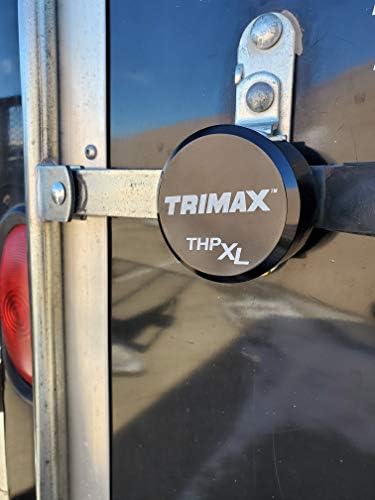 Trimax, (thpxlalbk, црна, цврста алуминиумска хокеј пак внатрешна брава за окови, универзално вклопување
