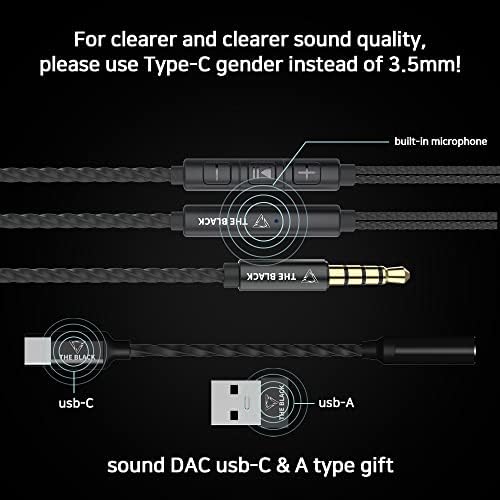 НАЦРН ENST Gaming Одделение Опрема 9mm Двоен Возач USB-C DAC Кабел Вклучени 3.5 mm Микрофон Контроли Дизајн Спакувани Во Торбички Слушалки-оптимизиран