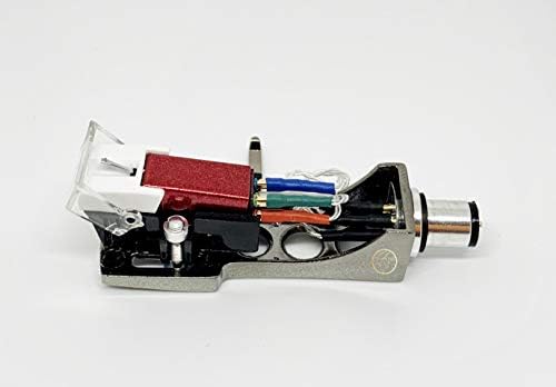 Касетата и касетата и стилот, иглата и титаниумската глава со завртки за монтирање за Pioneer PL50, PL518, PL512, PL530, PL630,