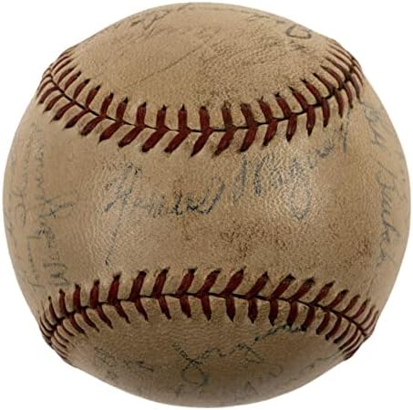 Honus Wagner Sweet Spot 1938 Pittsburgh Pirates Потпишан бејзбол ПСА ДНК Коа - Автограмски бејзбол