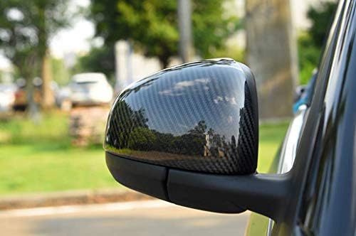Eppar Нова Налепница За Покривање На Огледало Од Јаглеродни Влакна Компатибилна Со Smart forfour 2014-2019