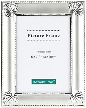 Bowenturbo метална рамка за слика сребрена позлатена