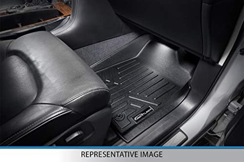 Maxliner Custom Fit Fort Clone Mats 2 Row Постави црно компатибилно со 2019-2022 Acura RDX Сите модели