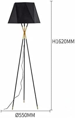 Yfqhdd светлина и фенери со три нозе подни ламби подни ламби за подот дневна соба декорација на спална соба