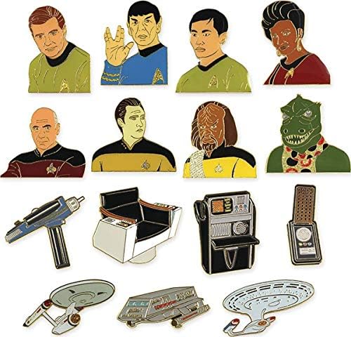 Star Trek Blind спакуван колекционерски лапел пин случаен случај од 36