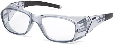 Безбедност на пирамекс се појавува плус читатели безбедносни очила, 3,0, чисти леќи за читање