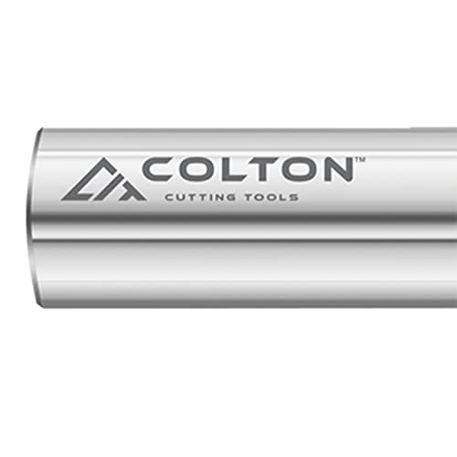 Алатки за сечење на Колтон 61211 | Mill Carbide End 4 квадратни крај Екстра долга CCT-1 обложена 3/4 дијаметар x 3 LOC x 6 OAL