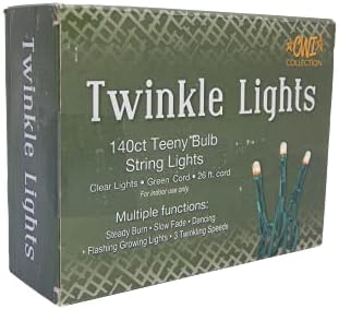 CWI LT1402 Повеќекратна функција Teeny 140-Bulb Light Set