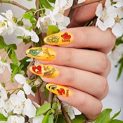 Декорација усна налепница за нокти на в Valentубените-3D Love Nail Day Day Day Day Day Day Day Day Day Day Day Day Day Day Day Day Day Day