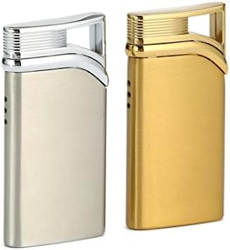 Fuela 2 пакет Полесни сингл запалки за полнење на пламен, големина на џеб, одличен подарок за мажи, издржлива запалка за легура на цинк