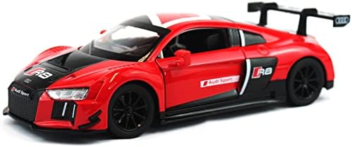 1:24 Audi R8 LMS - Црвен - Оптимален диекаст - Мотор Сити Класици