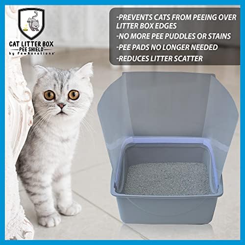 Кутија За Отпадоци За Мачки Штитови За Мочање-Кутија За Отпадоци Не Е Вклучена