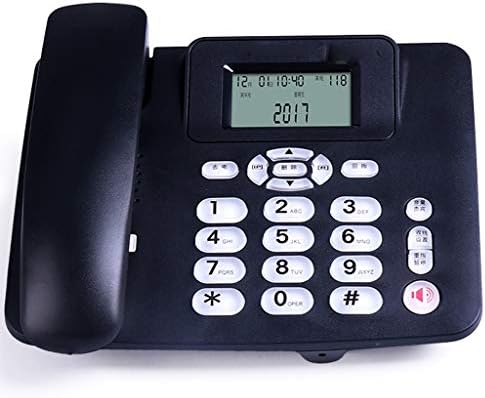 KXDFDC CORDED Телефон - Телефонски телефони - Ретро Новист - Телефон за лична карта, телефонски телефонски фиксна телефонска канцеларија за фиксна
