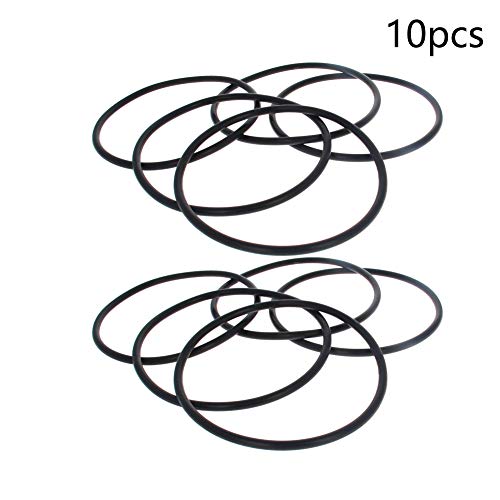 Беттомшин 10 парчиња нитрилна гума О-прстени, 120мм ОД 110мм ID 5мм ширина, метричка буна-нитрилна запечатување запечатување за мијалник