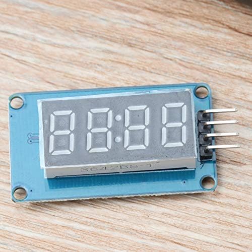 ToyVian Digital Clock часовници за часовници 2 парчиња LED дисплеј DIY 4 цифрен LED електронски комплет за часовници LED 8- бит дисплеј