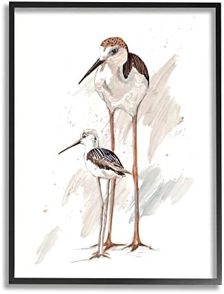Sumn Industries Beach Shorebird Pare Наутичко сликарство на птици, дизајн на Патриша Пинто