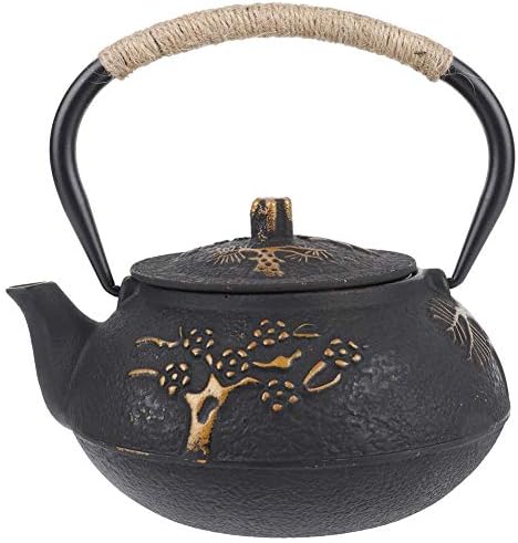 Huangxing - Јапонски тетсебин леано железо чајник чај котел тенџере 0,9L