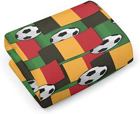 Белгија Фудбал Фудбалска шема за пешкир за миење садови 28,7 x13.8 крпи за лице Суперфина влакна Високо апсорбирачки крпи крпи