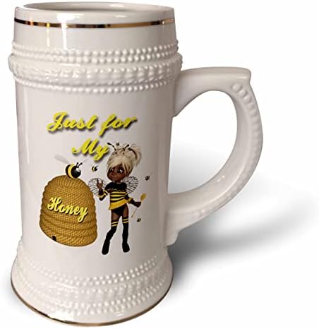 3drose a Honey Fairy испраќајќи порака само за вас одличен подарок - 22oz Stein Chig