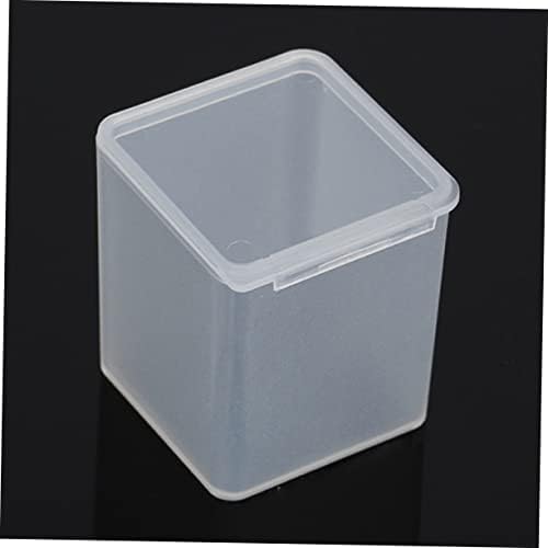Doitool 15 парчиња мини шарки чисти пластични контејнери Мултифункционални кутии за складирање пластични кутии за монистра занаетчиски