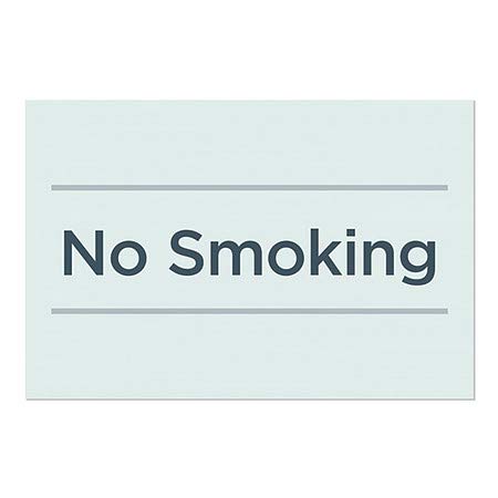 CGSignLab | Без пушење -базичен задебеница прозорец за лепење | 30 x20