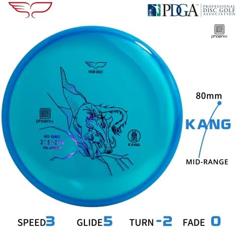 Yikun Disc Golf Mid Range Professional PDGA одобрени стабилни дискови Golf Midrange 165-175G разноврсен голф диск совршен за игри на отворено