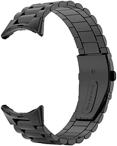 Kroren компатибилен за опсегот на часовници на Google Pixel, опсег за замена на лента за метал од не'рѓосувачки челик за Google Pixel Watch
