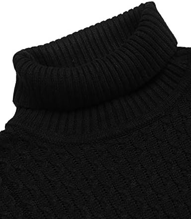 Тенок маж на Тинквел, кој е случајно плетено плетено џемпер, искривен основен пуловер цврсти џемпери